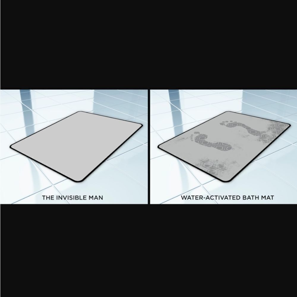 🌼4/$30 The Invisible Man NWT Bath Mat | Blumhouse × Loot Fright | 25×18.5"
